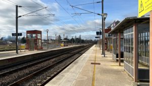 En balade à la gare de La Brohinière