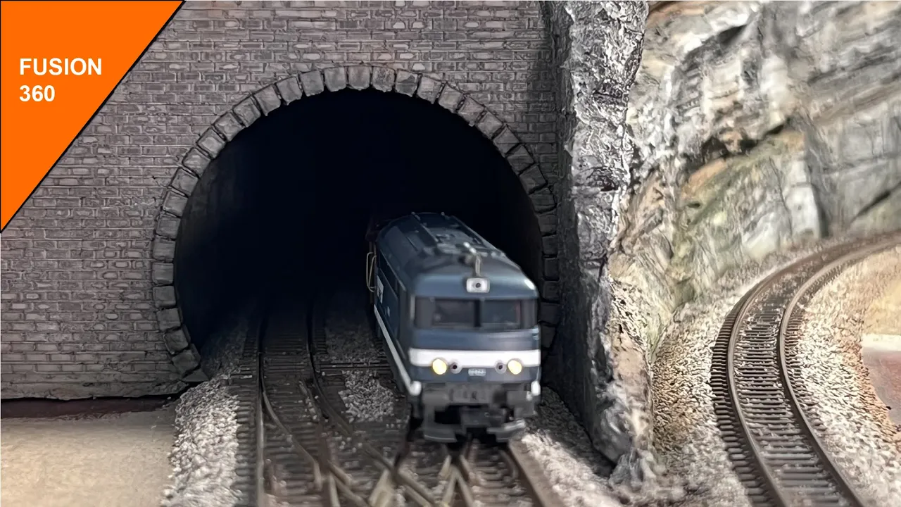 Lire la suite à propos de l’article Modélisation d’une entrée de tunnel avec Fusion 360